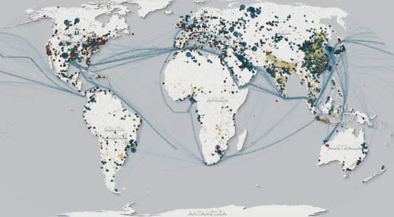 climate trace map