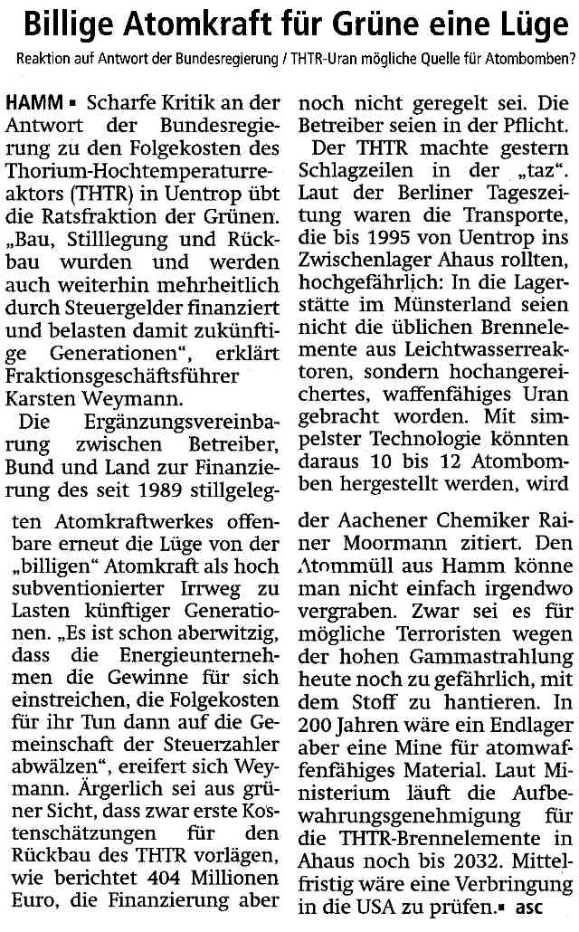 29-08-13-WA - Westfälischer Anzeiger vom 29.08.2013